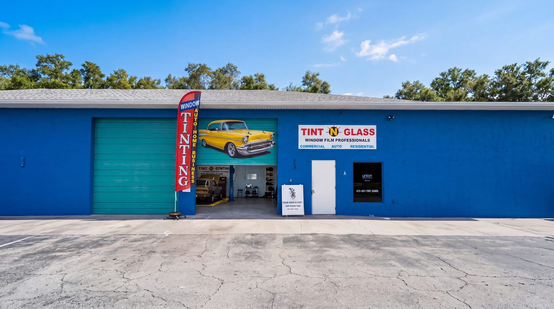 Tint N Glass storefront exterior